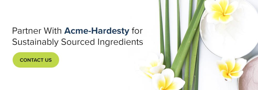 Partner With Acme-Hardesty for Sustainably Sourced Ingredients - Contact Us