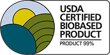USDA Certified Biobased Product 99% logo
