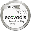 Ecovadis 2023 silver award for sustainability
