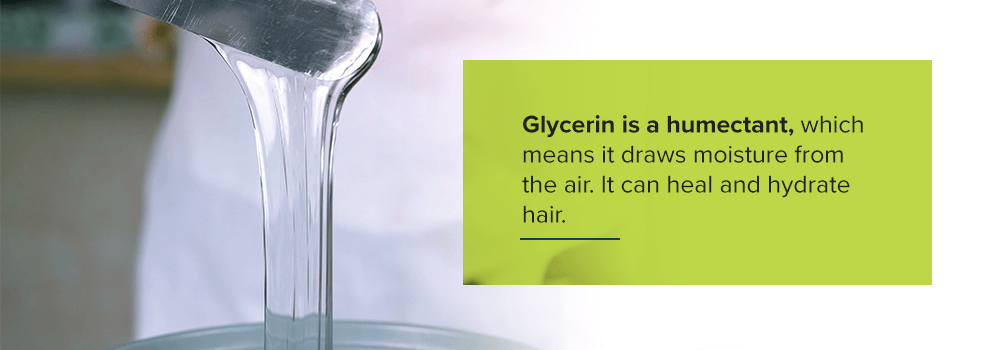 Glycerin is a humectant