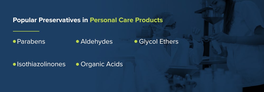 Popular Preservatives in Personal Care Products